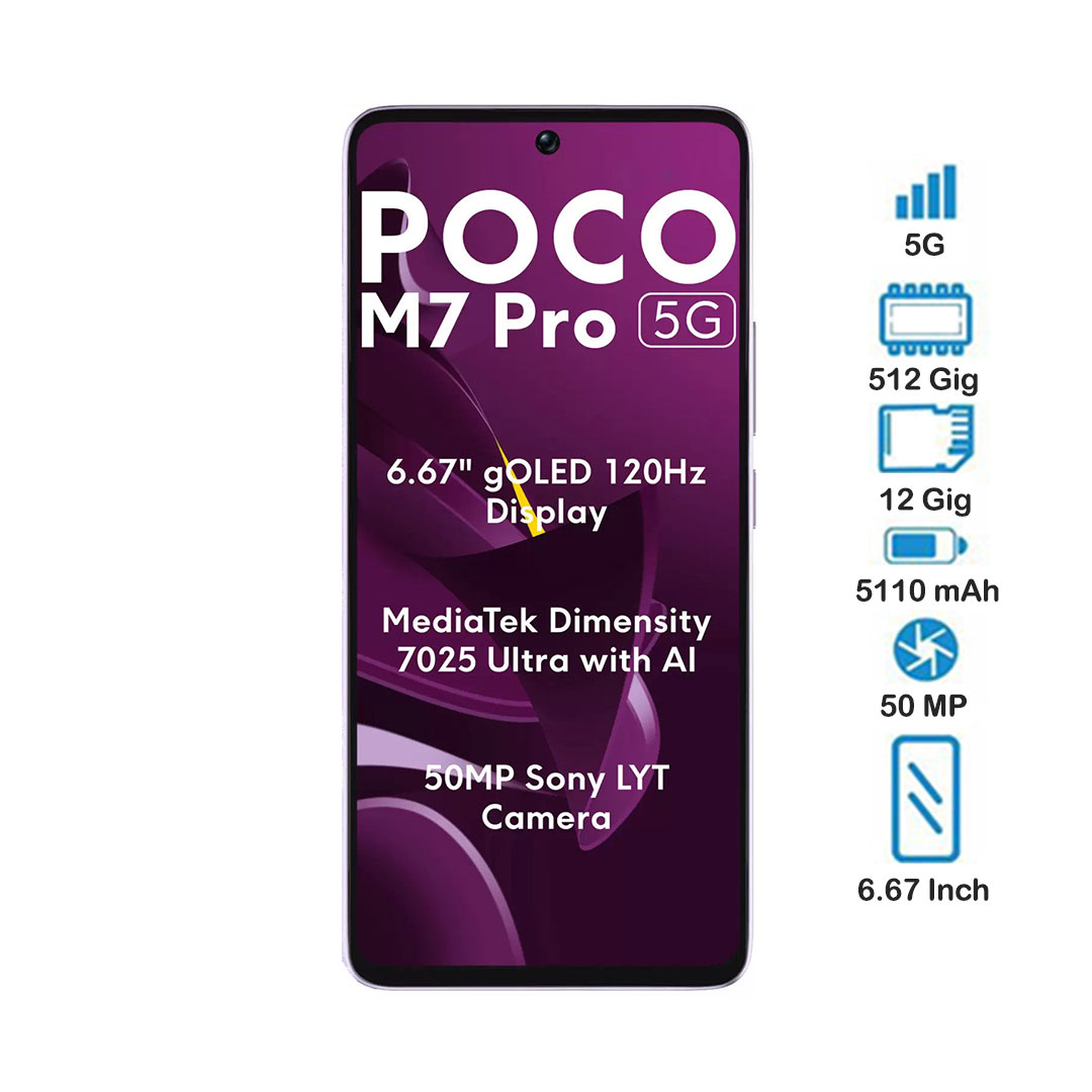 Xiaomi Poco M7 Pro 512GB RAM 12 5G